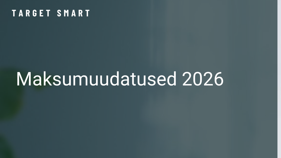 Olulised muudatused 2026